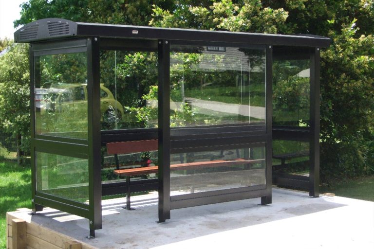 Modular bus shelters - ARA Shelters & Structures