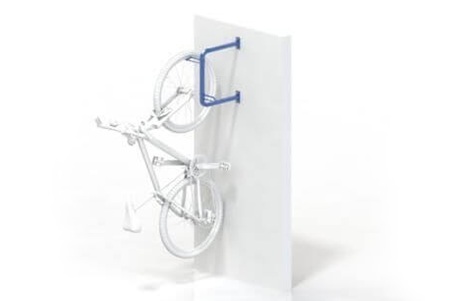 BR542F - SecuraBike vertical wall mounted 2 bike rack - ARA Shelters ...