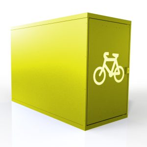 Horizontal Single 1 - Bike Locker