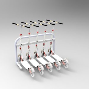 SCR05E - SecuraBike E-Scooter Rack
